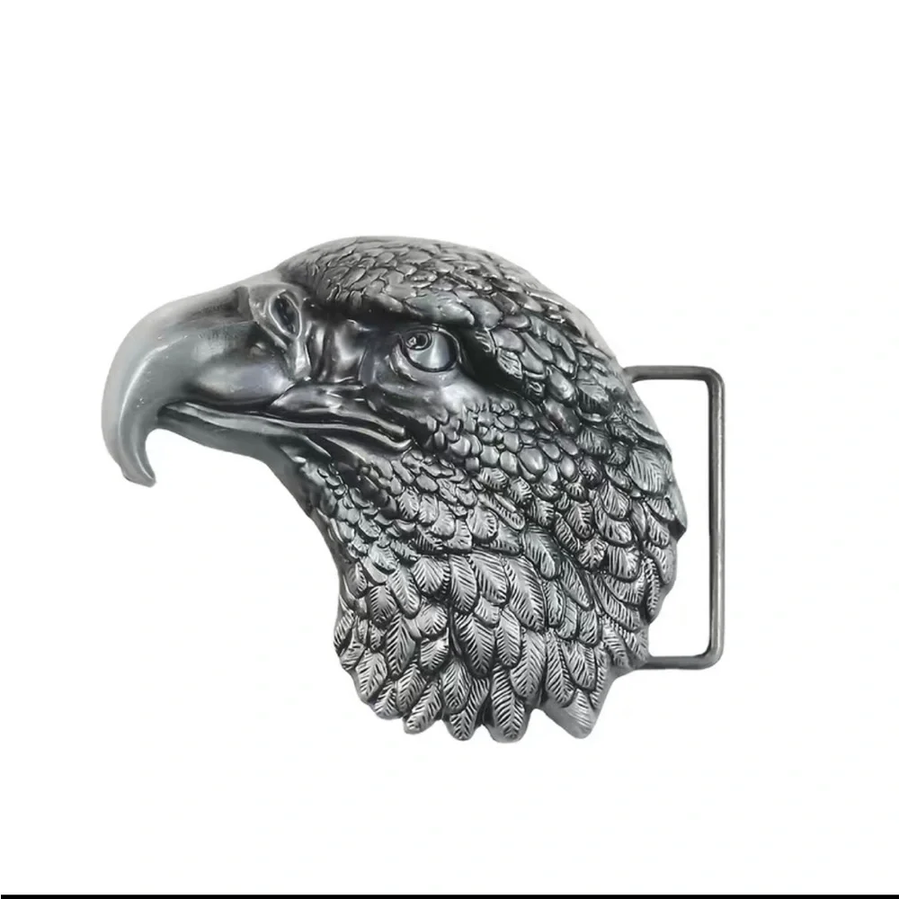 Eagle head belt buckle